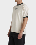 Mens Varsity Ringer Short Sleeve Shirt