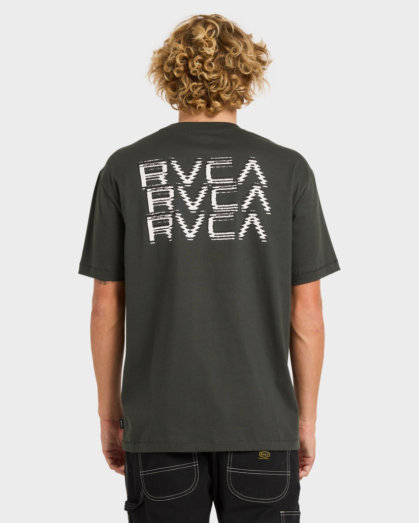 Mens RVCA Repeater T-Shirt