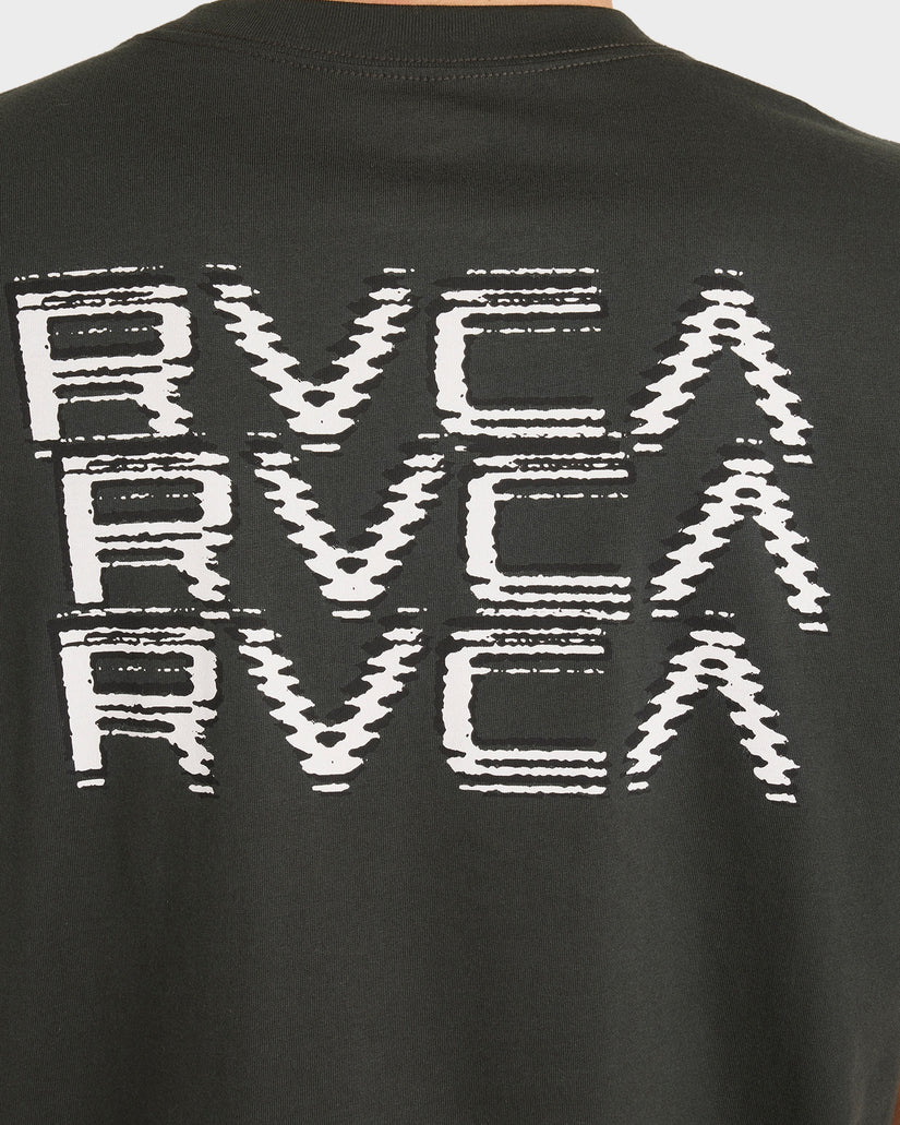 Mens RVCA Repeater T-Shirt