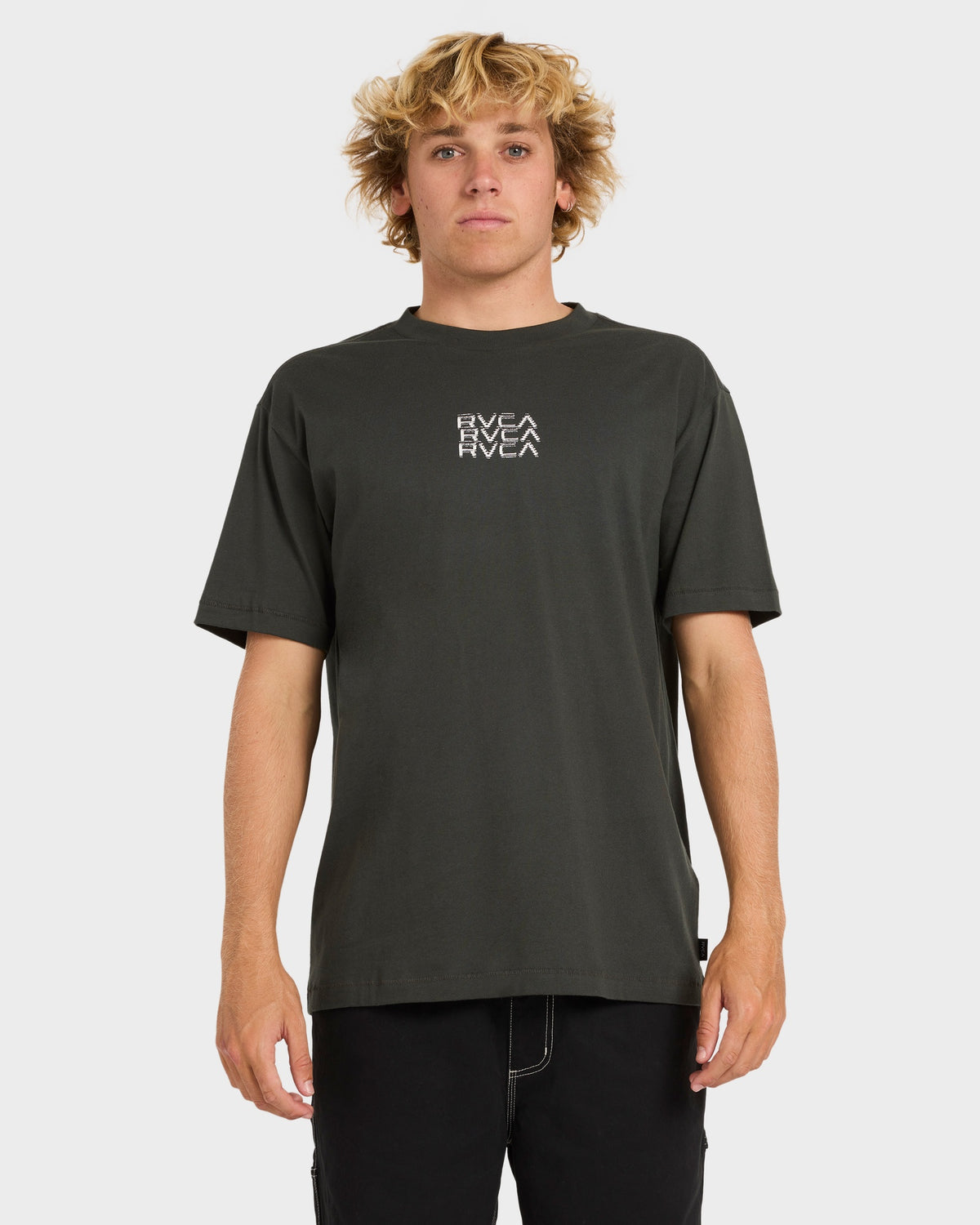 Mens RVCA Repeater T-Shirt