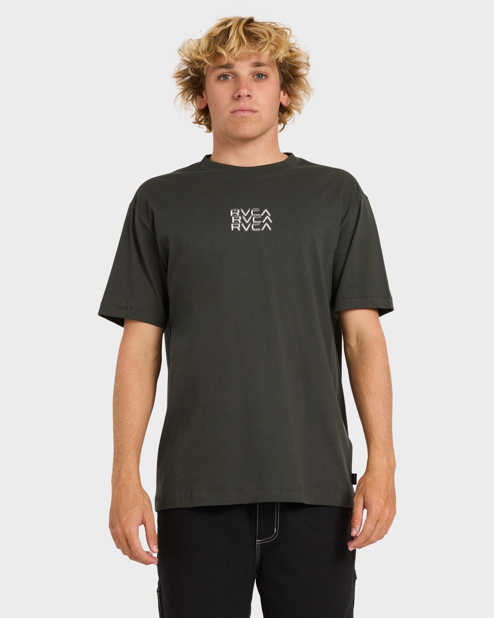 Mens RVCA Repeater T-Shirt