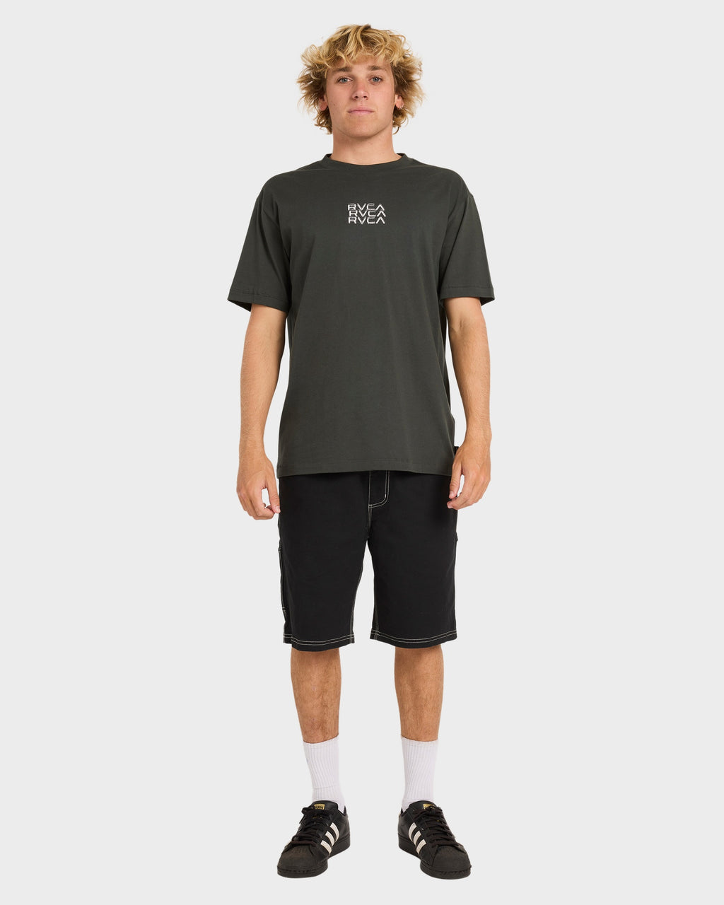Mens RVCA Repeater T-Shirt