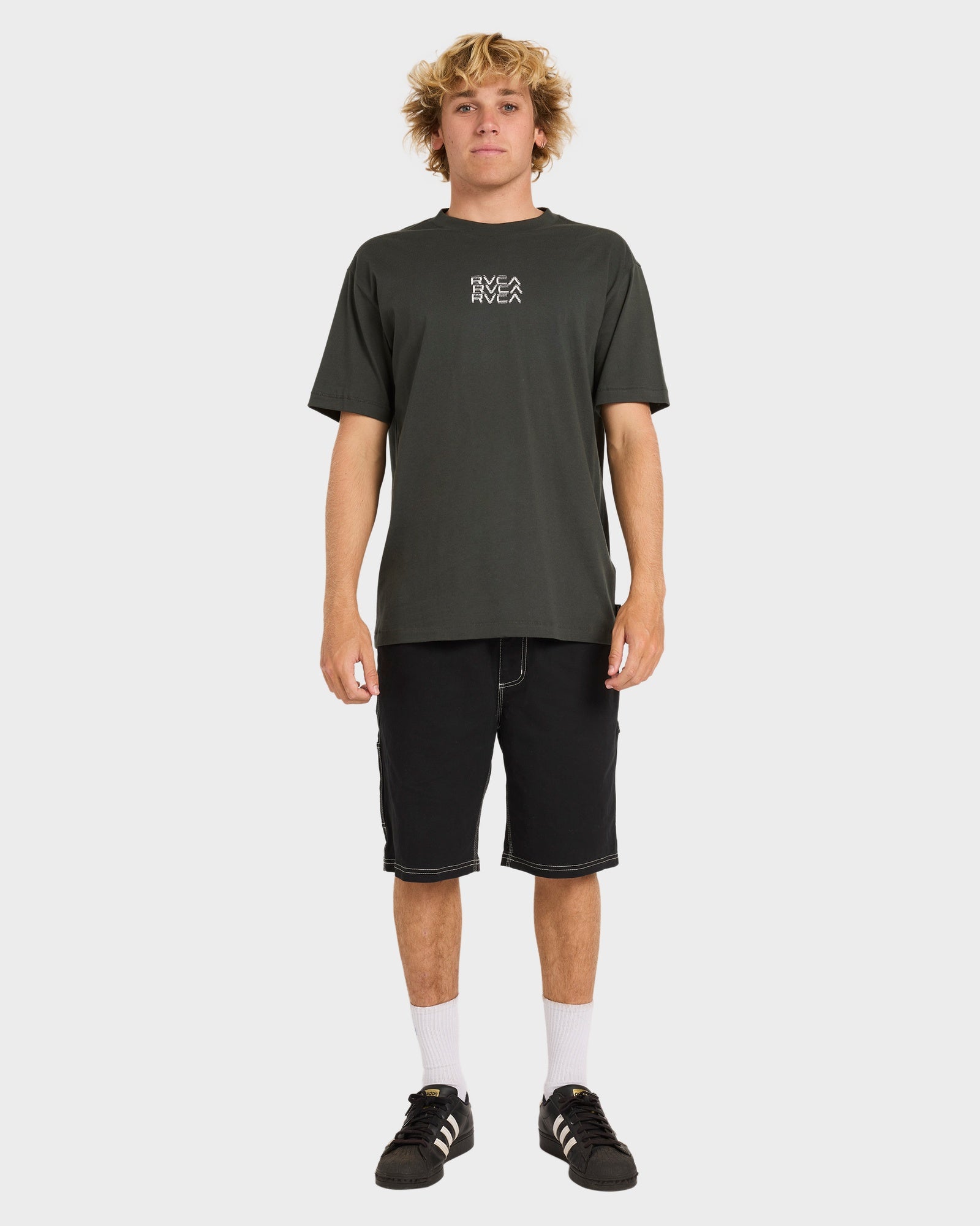Mens RVCA Repeater T-Shirt