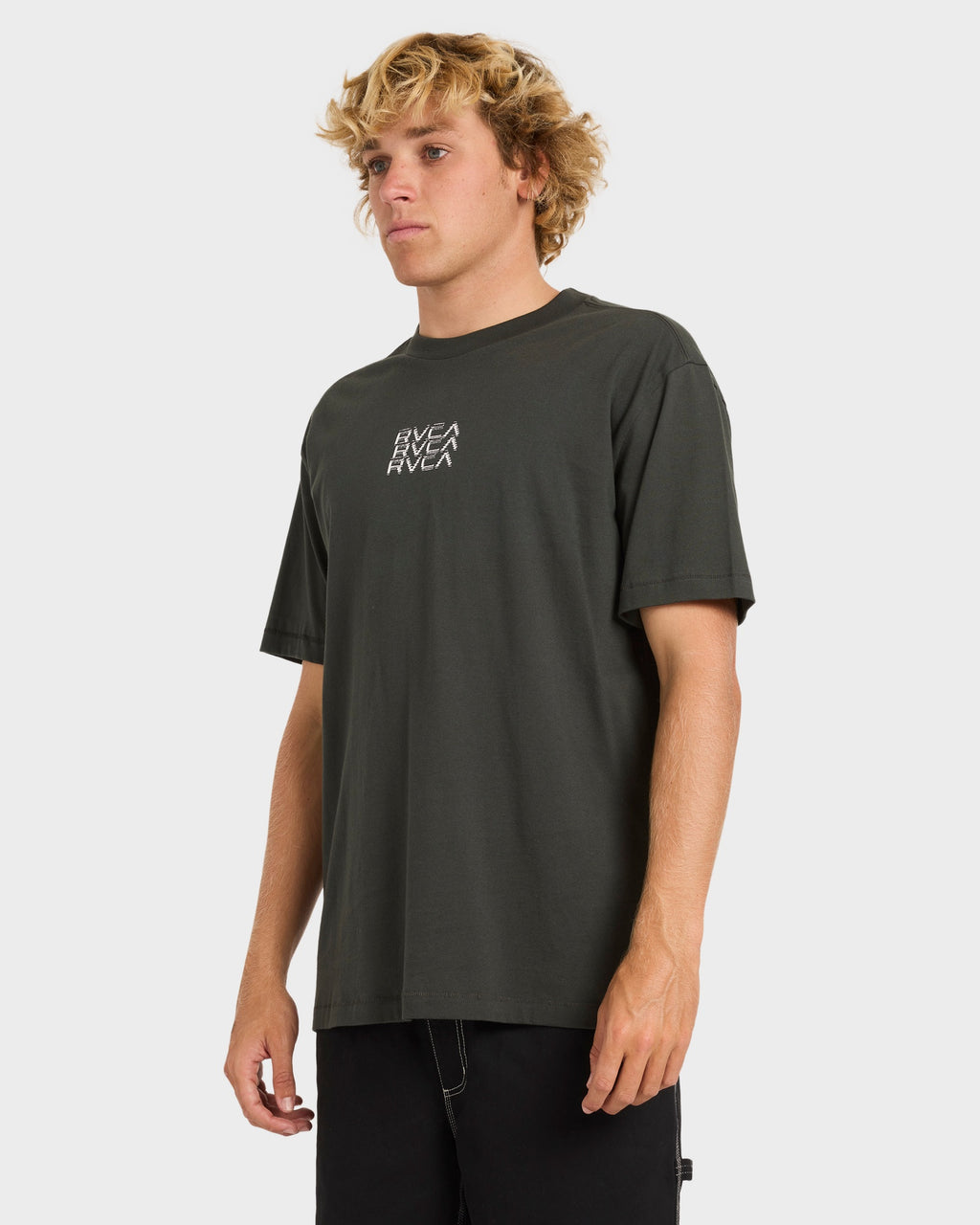Mens RVCA Repeater T-Shirt