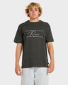 Mens RVCA Over Brush T-Shirt