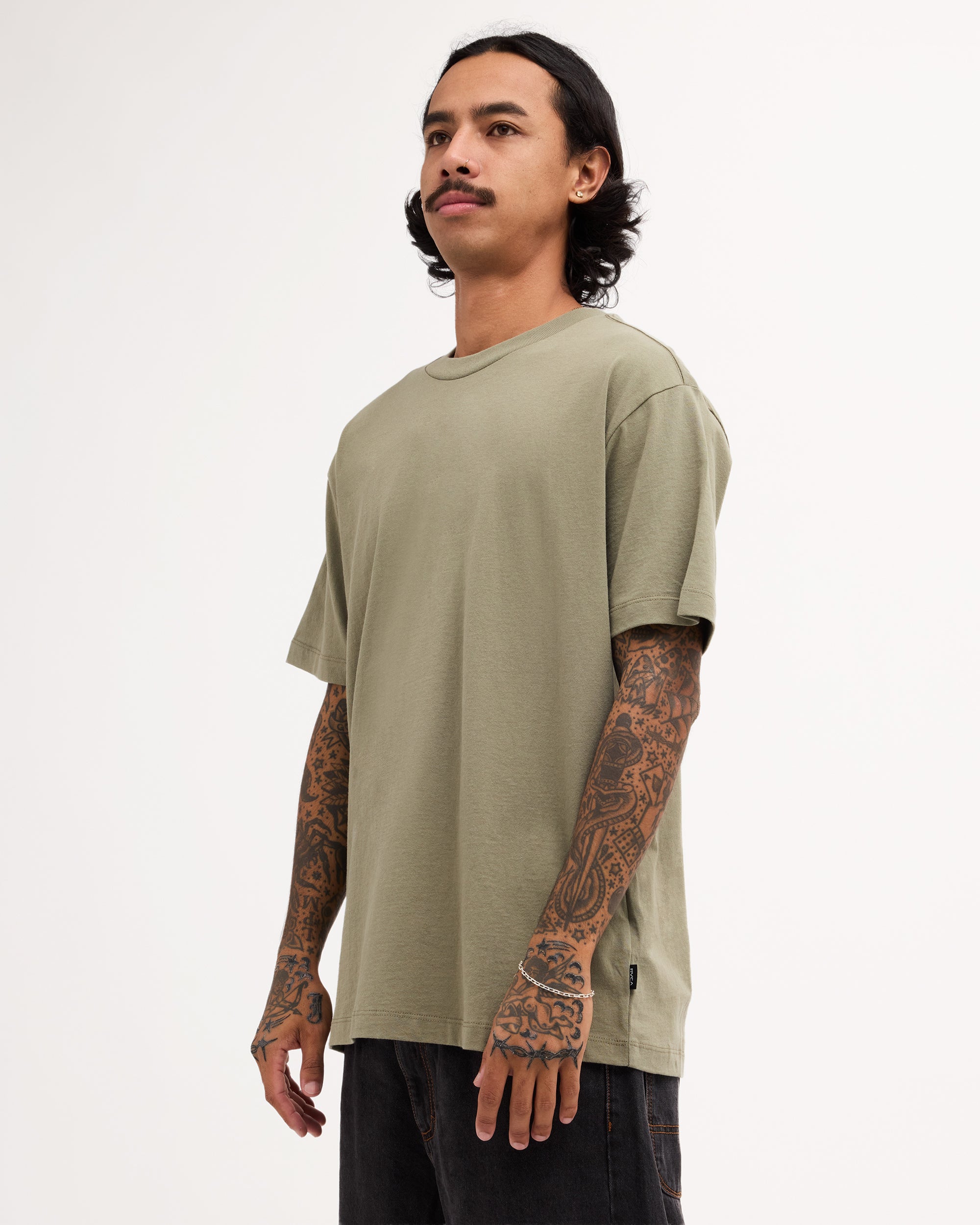 Mens RVCA Basic T-Shirt
