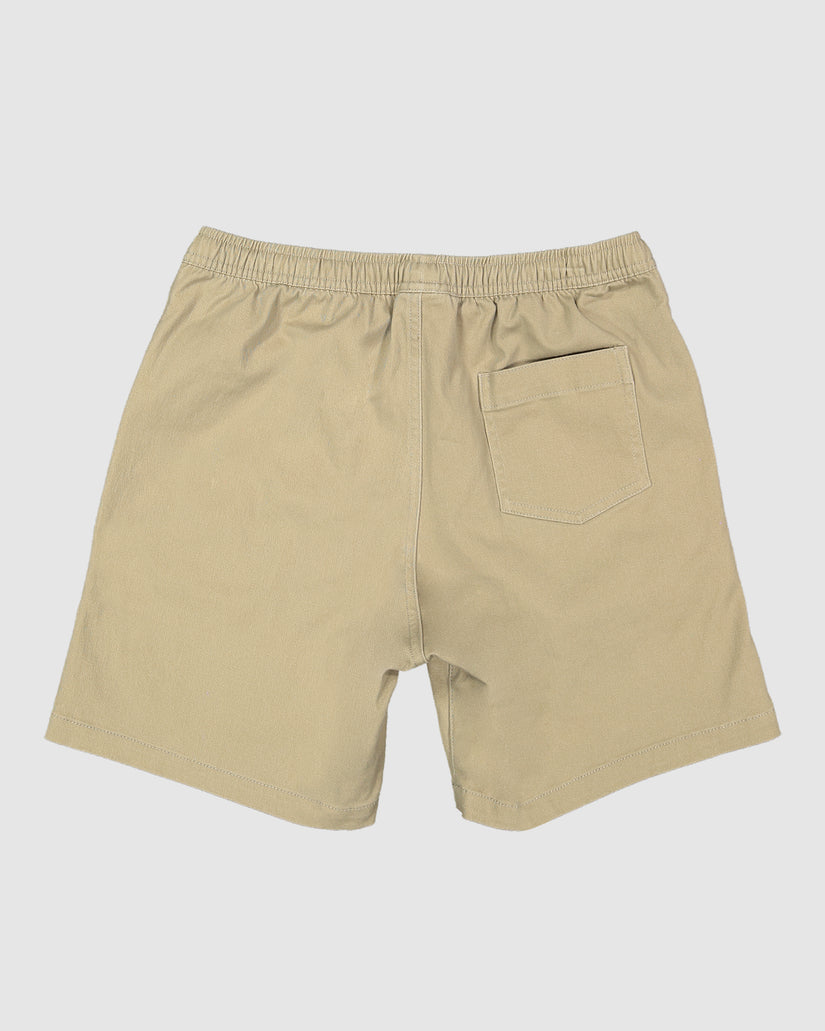 BOYS 8-16 TWILL DOGS SHORT