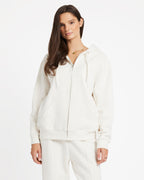 ANAIS FLEECE ZIP THRU HOOD