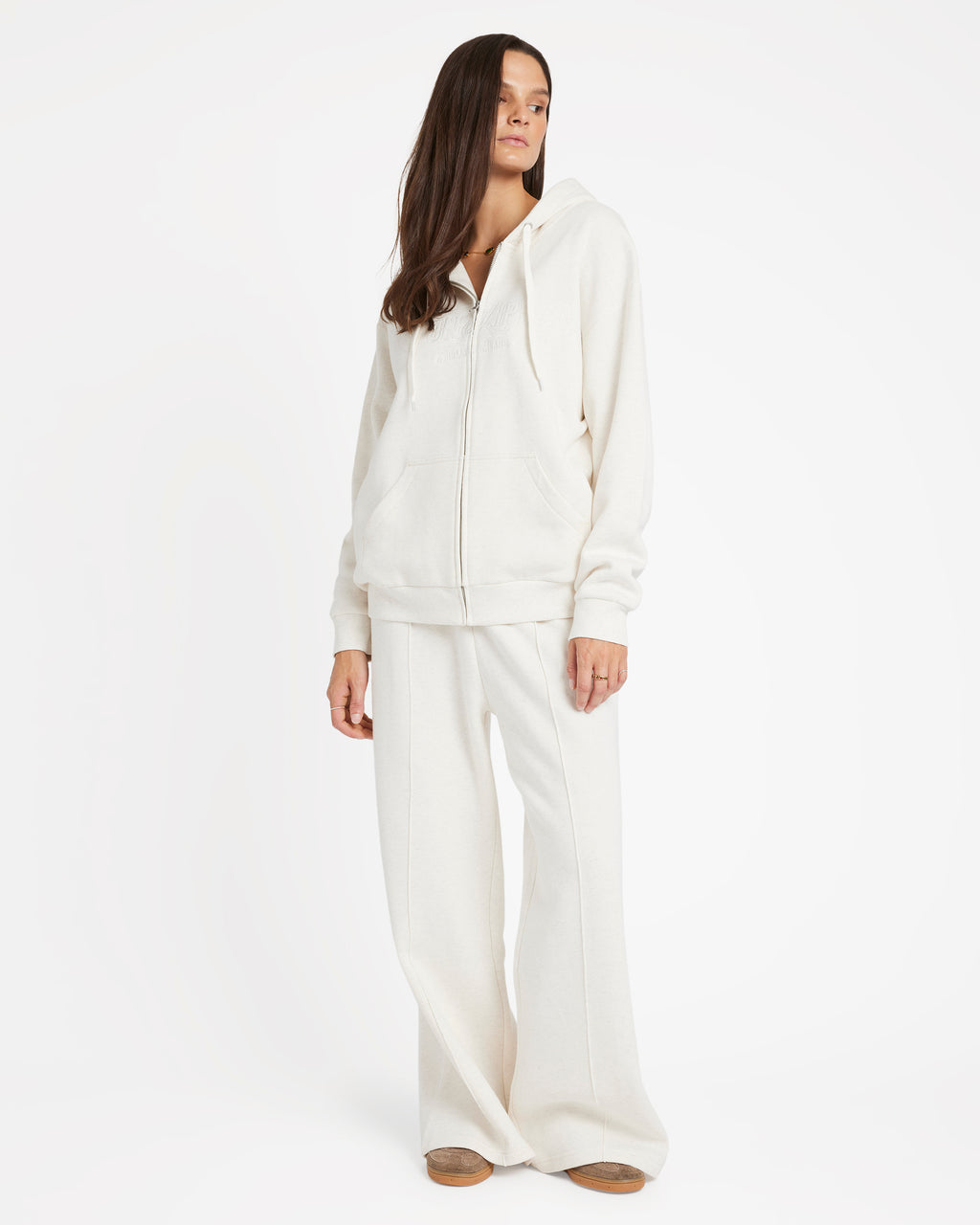 ANAIS FLEECE ZIP THRU HOOD