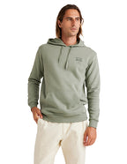 Mens Twin Palm Fleece Pullover Hoodie