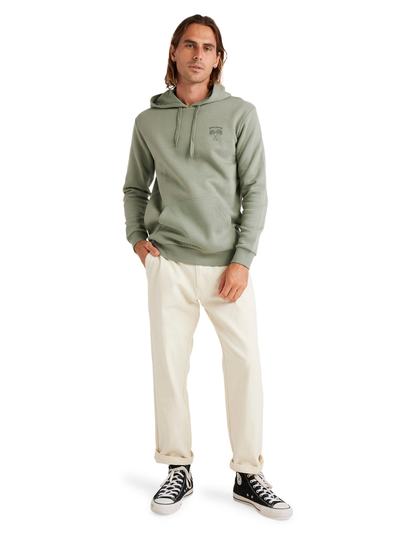 TWIN PALMS FLEECE HOOD