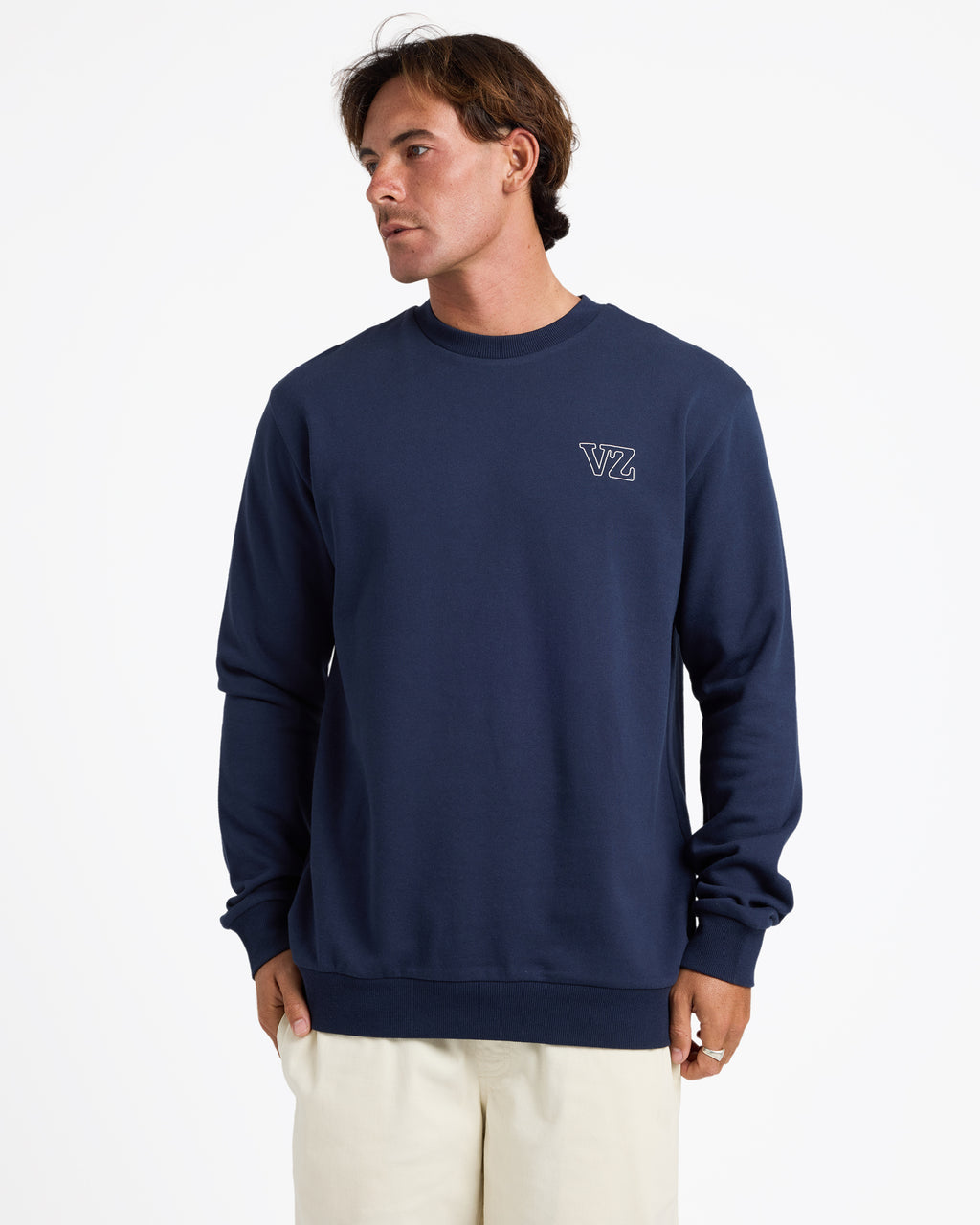 Mens Apex Fleece Crew Neck