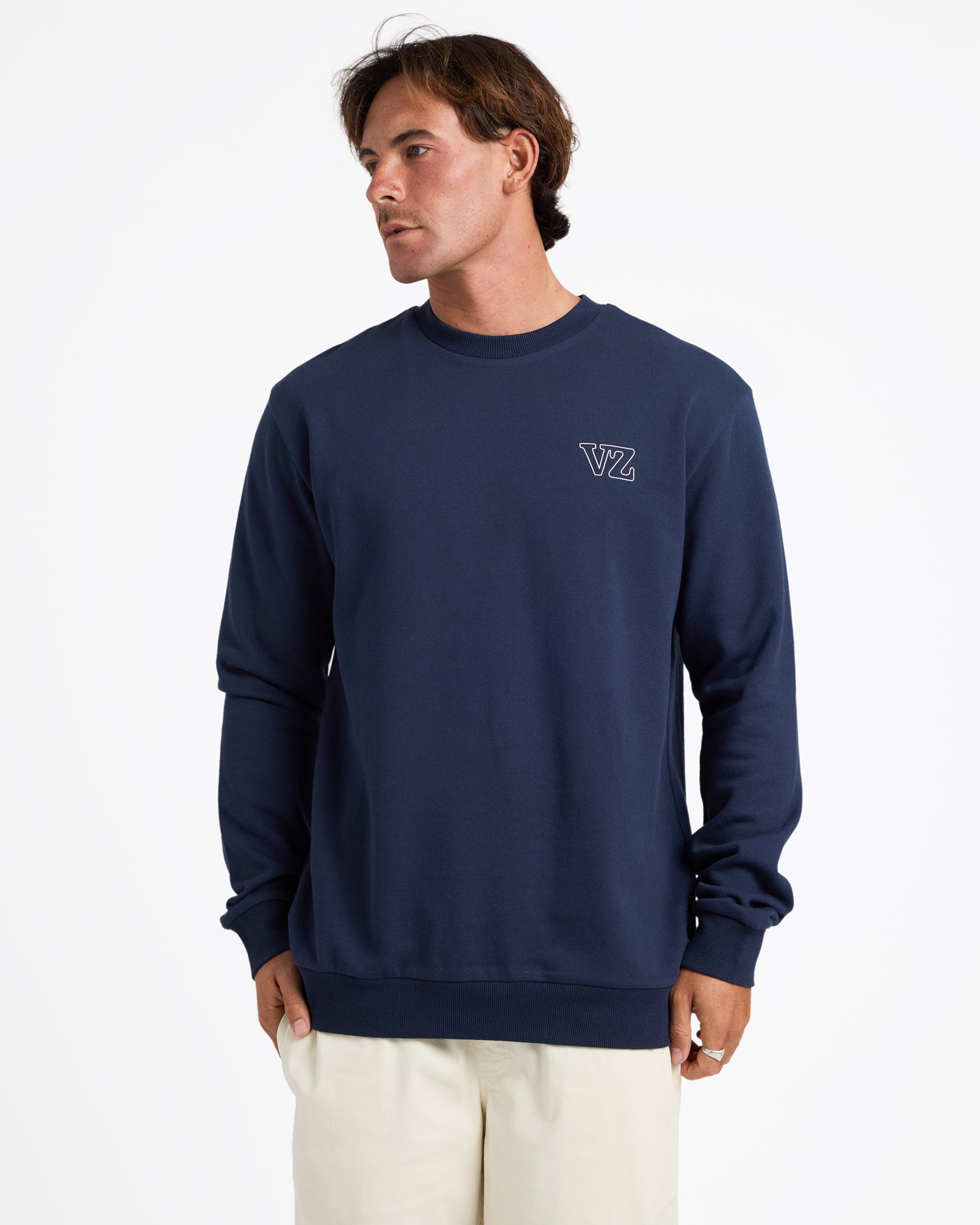 Mens Apex Fleece Crew Neck