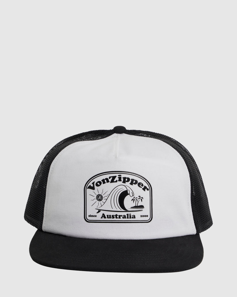 MENS SIMPLE LIFE TRUCKER CAP