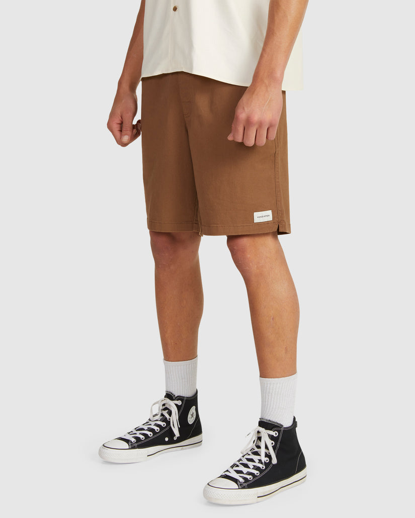 Mens Twill Dogs Walkshorts