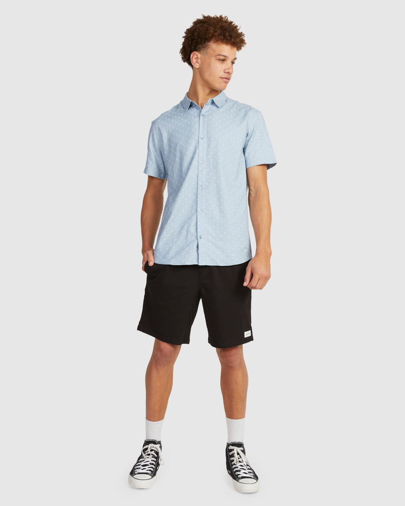 Mens Twill Dogs Walkshorts