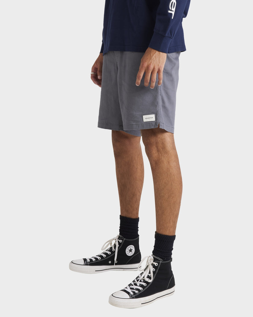 MENS TWILL DOGS SHORTS