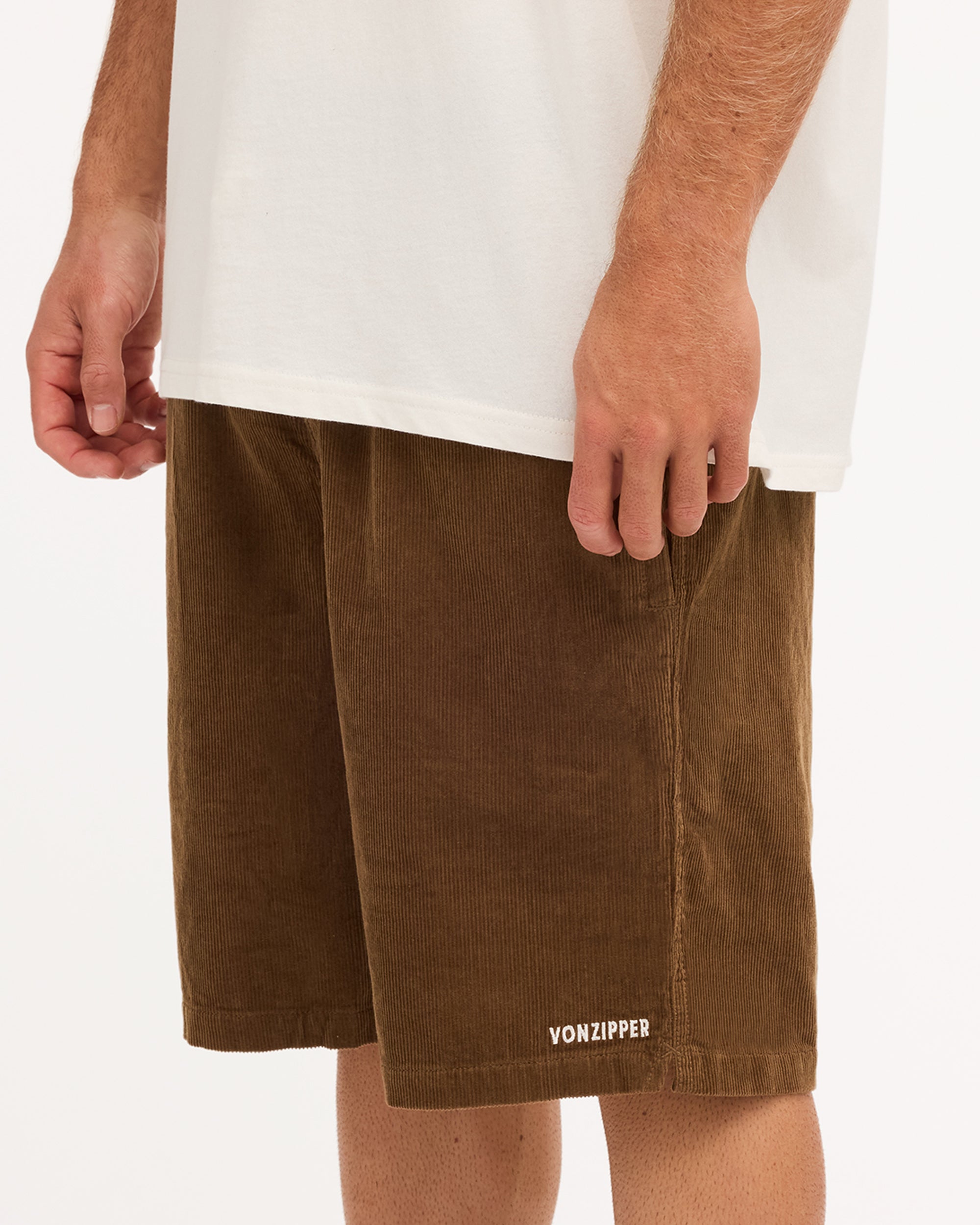 Mens Byron Cord Walkshorts