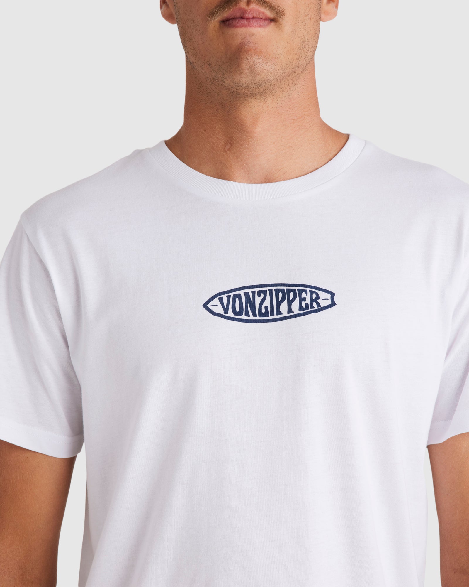 Buy MENS CRESCENT SHORT SLEEVE T-SHIRT by Von Zipper Surf Dive