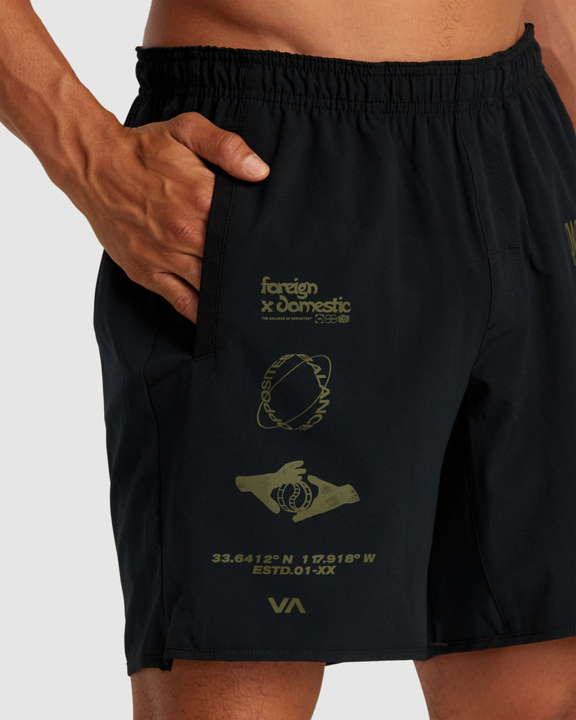 Mens Yogger Stretch 17" Walkshorts