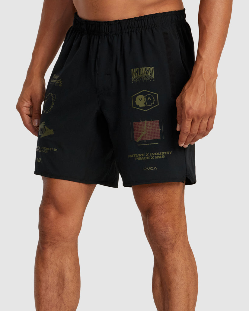 Mens Yogger Stretch 17" Walkshorts