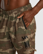 Mens Yogger Stretch 17" Walk Shorts