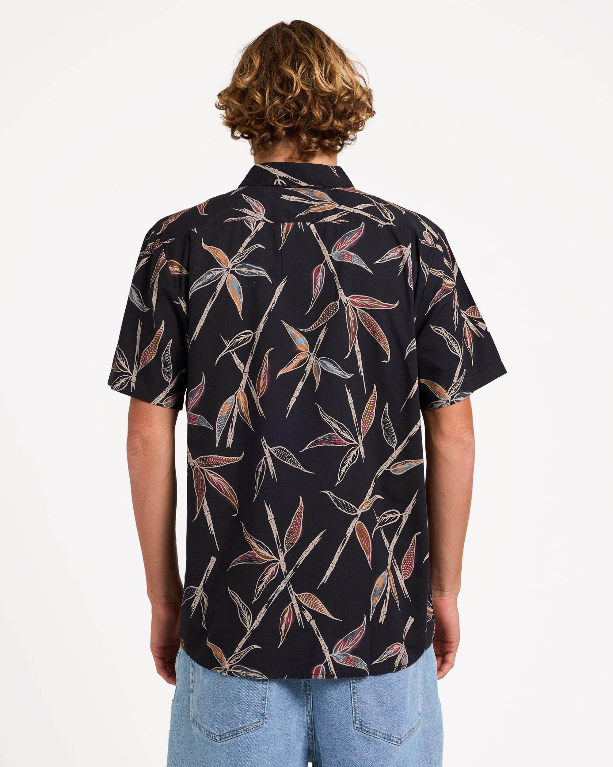 Mens Scaler Stone Woven Short Sleeve Shirt