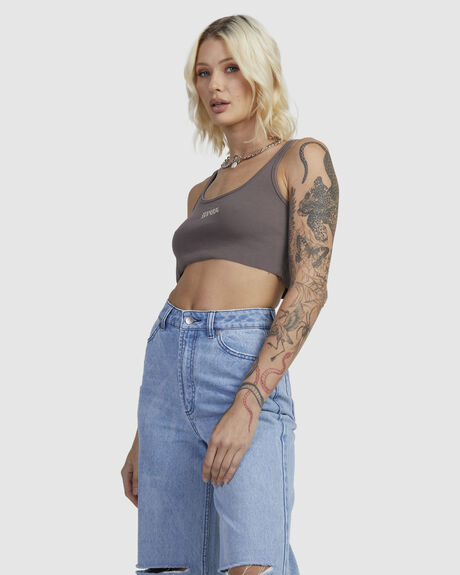 OLD RVCA CROPPED - VEST FOR WOMEN