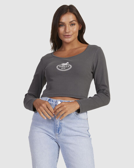 CHARIOT OVAL LS BABY TEE