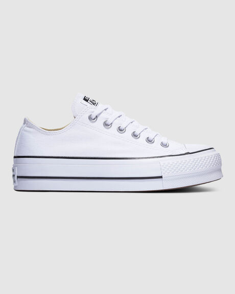 CHUCK TAYLOR LIFT LOW TOPS WHITE