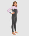 GIRLS 8-16 3/2MM SWELL SERIES BACK ZIP WETSUIT