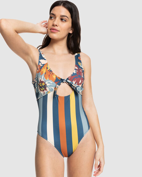 CLASSIC TIE FRONT ONE PIECE