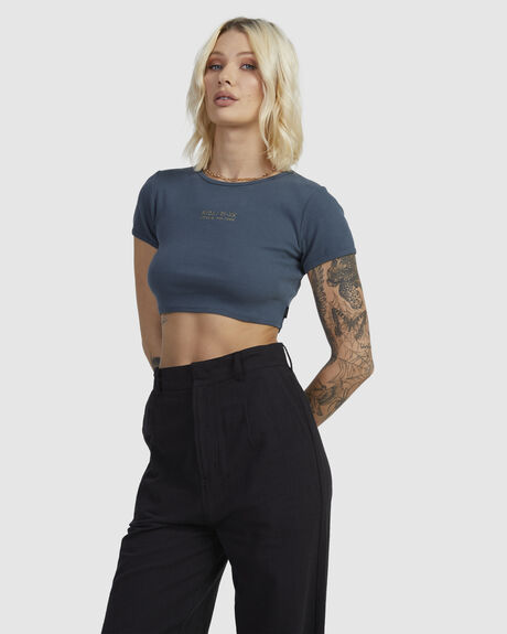 CIRCA HALF BABY - FITTED T-SHIRT FOR WOMEN