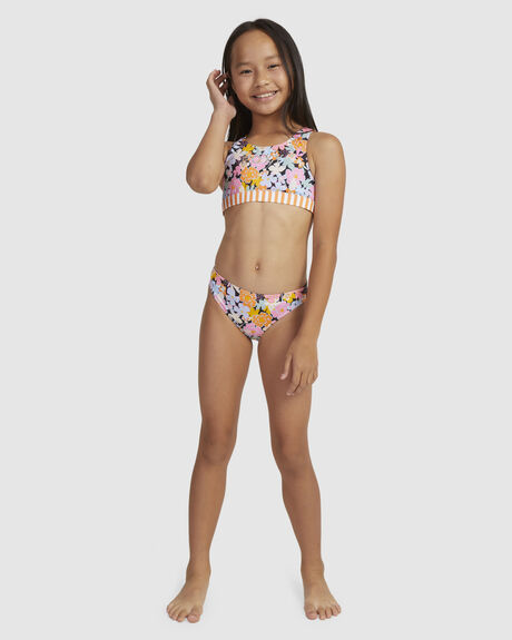 ABOVE THE LIMITS - TWO PIECE CROP TOP BIKINI SET FOR GIRLS 6-16