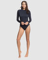 WOMENS MIND OF FREEDOM LONG SLEEVE UPF 50 ONE PIECE SWIMSUIT