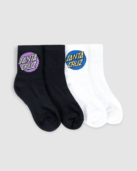 OTHER DOT MID SOCK 2-8 MLT
