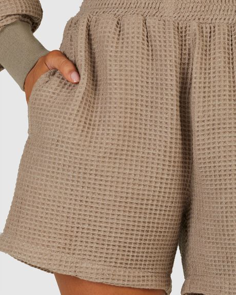 Womens Waffle - Waffle Knit Shorts For Women by RVCA