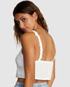 SWEETHEART - STRAPPY CROP TOP FOR WOMEN