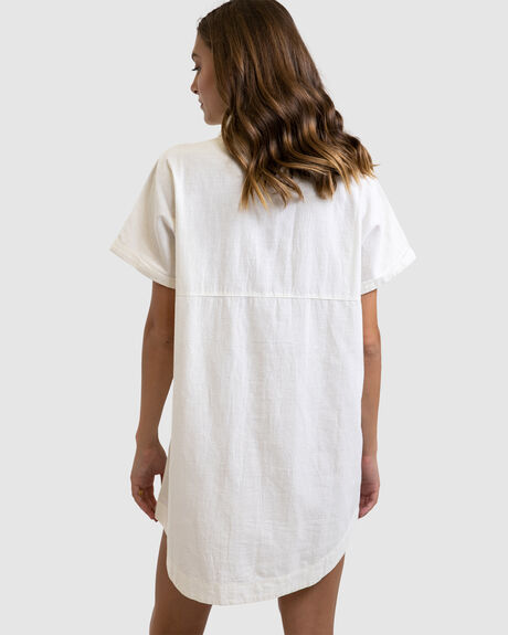Womens Classic Linen Shirt Dress by RHYTHM | Surf, Dive 'N' Ski