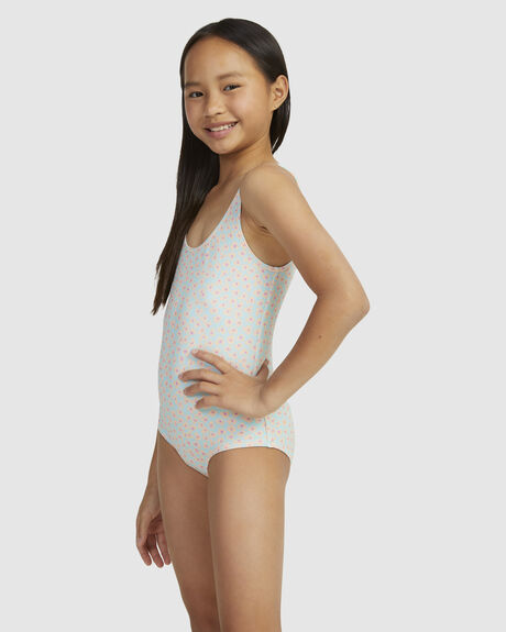GIRLS 7-16 FLOWER BED ONE-PIECE SWIMSUIT