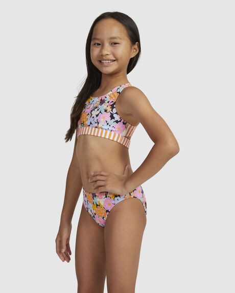 ABOVE THE LIMITS - TWO PIECE CROP TOP BIKINI SET FOR GIRLS 6-16