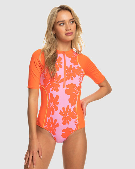 SURF.KIND.KATE. SHORT SLEEVE ONE-PIECE SWIMSUIT