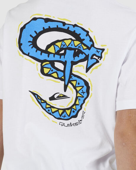 Teen Boys Snaky Words Youth Ss by QUIKSILVER | Surf, Dive \'N\' Ski | Sport-T-Shirts