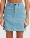 WOMENS ALMOST FAMOUS CORD MINI SKIRT