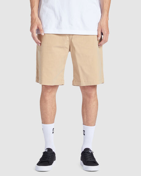 Mens Men's Worker Relaxed Chino Shorts by DC SHOES