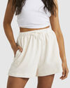 GOOD DAY - ELASTICATED SHORTS FOR WOMEN