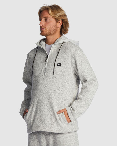 A/DIV BOUNDARY HOODED HALF-ZIP PULLOVER