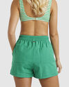 ON VACATION - ELASTICATED SHORTS FOR WOMEN