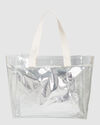 COOLER CARRY ME TOTE SILVER