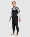BOYS 6-16 4/3 FURNACE COMP CHEST ZIP STEAMER WETSUIT